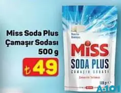 MİSS ÇAMAŞIR SODASI 500 G fiyat ve kampanya bilgisi
